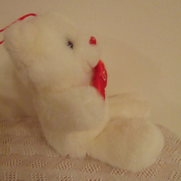 Valentine's Day Bear with I Love You Hearts - Picture 9 of 10